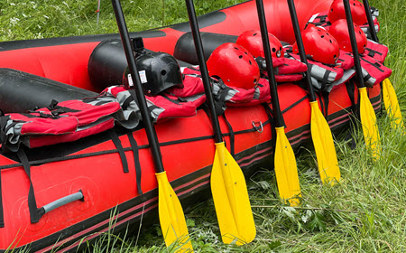 White Water Rafting Equipment